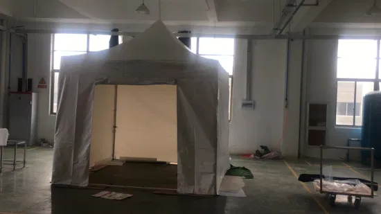 Простая беседка на открытом воздухе Водонепроницаемая палатка для выставок